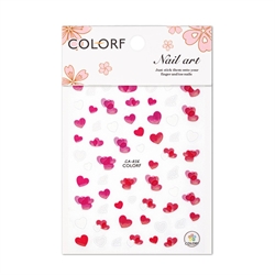 Valentines klistermærke hjerter CA-856, GNB